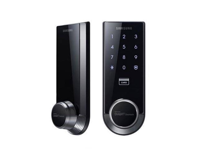 Samsung SMART Digital Deadbolt Door Lock without Mechanical Override Keys (SHS-3321XMK/EN) - Image 2
