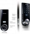 Samsung SMART Digital Deadbolt Door Lock with Mechanical Override Keys (SHS-3320XMK/EN) - Image 3