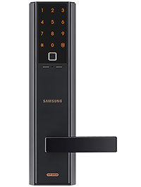 Bena Co. Samsung Door Lock SHP-538 Grey with numbers lit